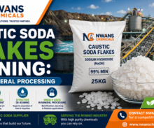 Caustic Soda Flakes for Mining Uses in Mineral Processing - Nwans Chemicals