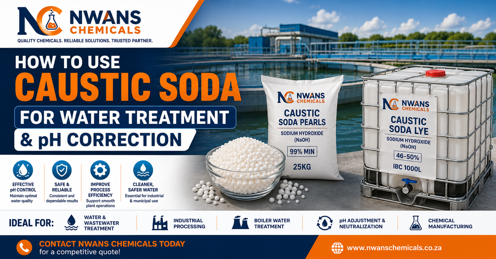 caustic soda water treatment