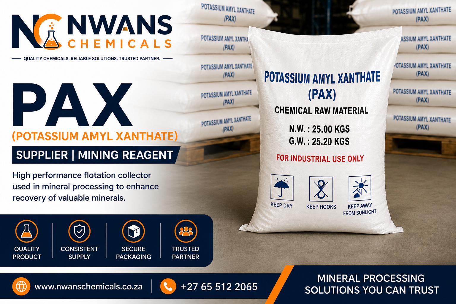 PAX (Potassium Amyl Xanthate) - Image 2